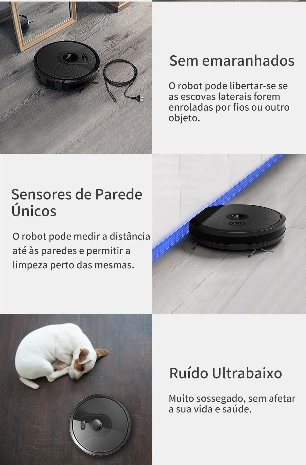 Aspirador Robô ABIR X6 – Navegação Visual, APP com Barreiras Virtuais, Sucção de 6000PA, Mop Inteligente e Lavagem de Pisos e Carpetes