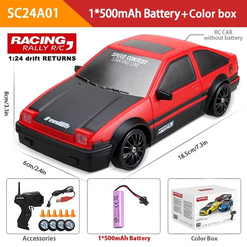 Carro de Controle Remoto Mustang Drift 4WD – Alta Velocidade
