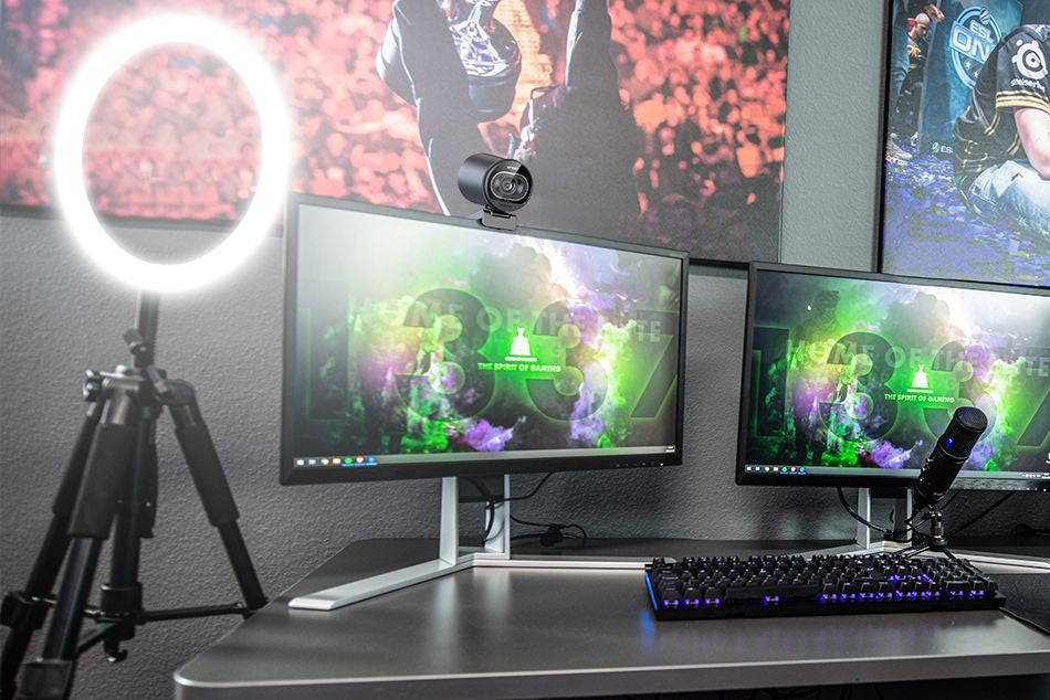 Webcam EMEET S600 4K com Autofoco – Streaming em 1080p a 60FPS