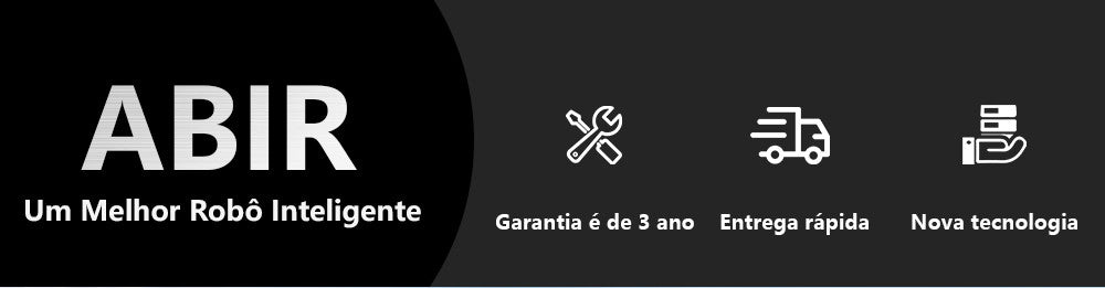 Aspirador Robô ABIR X6 – Navegação Visual, APP com Barreiras Virtuais, Sucção de 6000PA, Mop Inteligente e Lavagem de Pisos e Carpetes