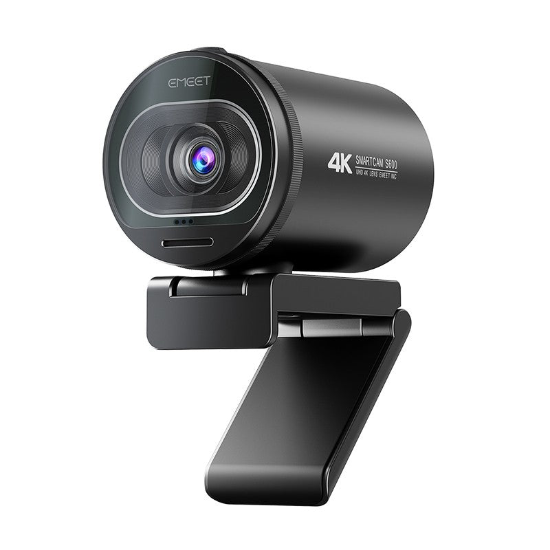 Webcam EMEET S600 4K com Autofoco – Streaming em 1080p a 60FPS