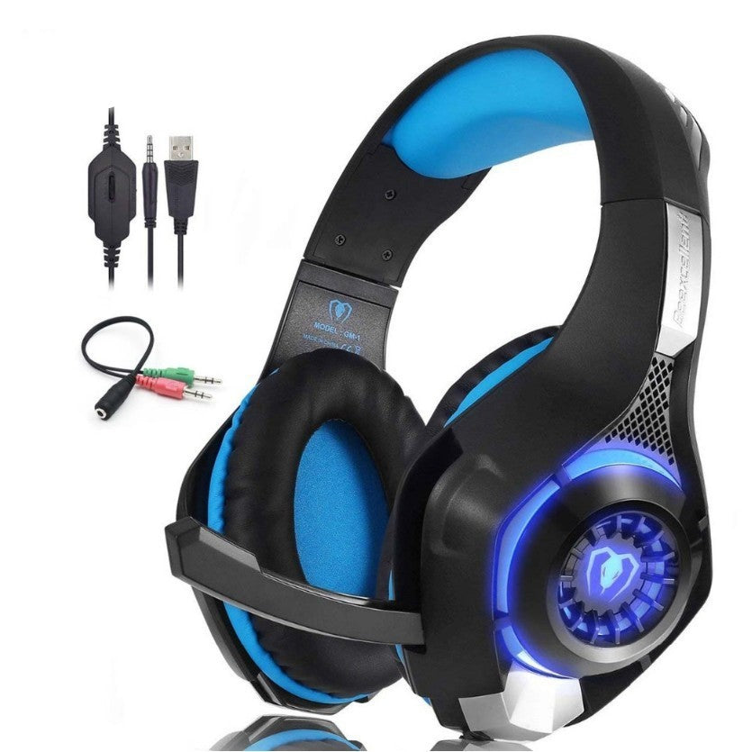 Headset Gamer Compátivel com PS4, Xbox One, PC, Notebook, Celulares e Tablet