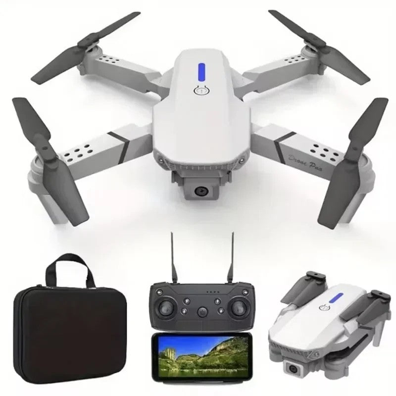 Drone Profissional com Duas Câmera 4K Wide-Angle, Wi-Fi FPV e Estabilizador de Altura
