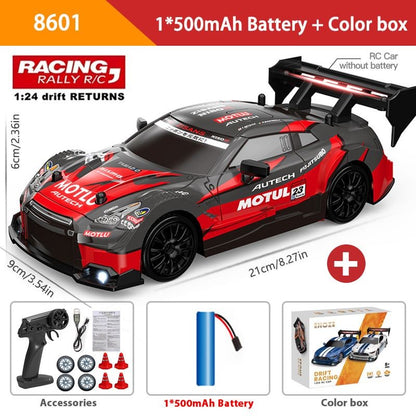 Carro de Controle Remoto Mustang Drift 4WD – Alta Velocidade