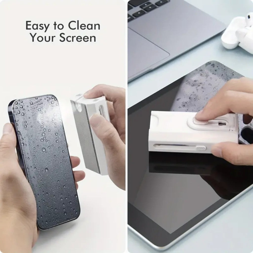 Kit de Limpeza Multifuncional 7 em 1 para Teclado e Fones de Ouvido – Q6E