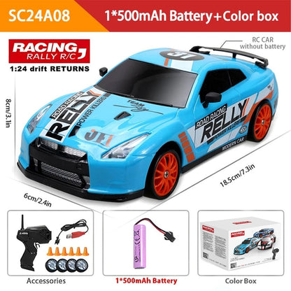 Carro de Controle Remoto Mustang Drift 4WD – Alta Velocidade