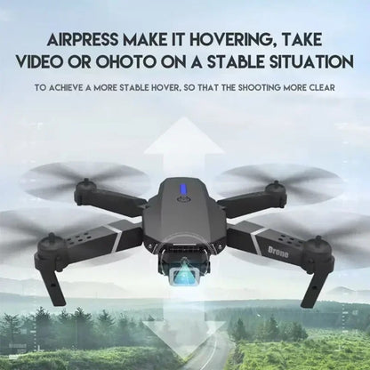 Drone Profissional com Duas Câmera 4K Wide-Angle, Wi-Fi FPV e Estabilizador de Altura