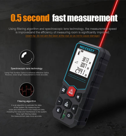 Fita Métrica Laser Mileseey-X5