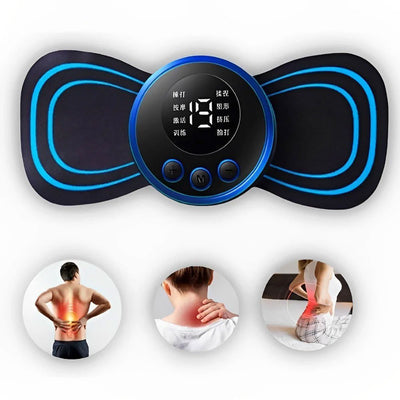 Mini Massageador Elétrico Portátil KR303 – Alívio Prático e Relaxamento Instantâneo